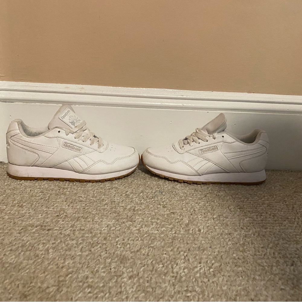 Reebok White Athletic Shoes